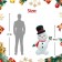 4FT INFLATABLE SNOWMAN