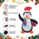 4FT Outdoor Inflatable Penguin