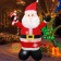6FT White Santa Inflatable