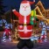 8FT White Santa Inflatable