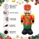 4FT Inflatable Nutcracker