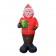 8FT Inflatable Snowman in A Down Jacket