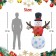 6FT Inflatable Tree Hand Snowman
