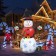 6FT Inflatable Tree Hand Snowman