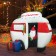 6.5FT Airblown Camper with Santa