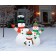6FT Inflatable Snowman Family