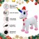 3.5FT Inflatable unicorn
