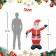 4FT Santa Inflatale