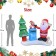 6.5FT L Inflatable Santa with Mailbox