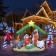 7FT  L Inflatable Nativity Scene