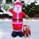8FT Santa And Labrador Dog Inflatable