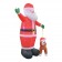 8FT Santa And Labrador Dog Inflatable