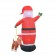 8FT Santa And Labrador Dog Inflatable