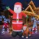 8FT Santa And Labrador Dog Inflatable