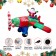 8FT Long Inflatable Santa Flies A Plane