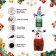 8FT GiFTboxes Snowman & Penguin Pyramid Inflatable