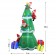 8FT Santas Climbing A Tree Inflatable