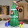 8FT Santas Climbing A Tree Inflatable