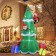 8FT Santas Climbing A Tree Inflatable