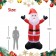 10FT Santa with String Light Inflatable