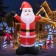 10FT Santa with String Light Inflatable