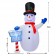 8FT Snowman with Sign Inflatable