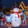 8FT Snowman with Sign Inflatable