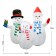 7FT Snowman Family Inflatable
