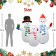7FT Snowman Family Inflatable