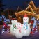 7FT Snowman Family Inflatable