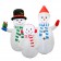 7FT Snowman Family Inflatable