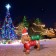 4FT  Inflatable Santa Dog and Tree with LED lights