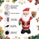 4FT Santa Claus Inflatable with LED lights