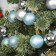Combo 55Pc Christmas Ornament-Blue/Silver