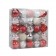 50 Pk Christmas Ornament Dec Orn Set- Mix Color