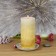 3 x 6 Inch Tritone WHT/CRM Scented Pillar Candle(12pcs/Case)