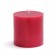 3 x 3 Inch Red Pillar Candle