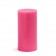 3 x 6 Inch Hot Pink Pillar Candle