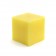 3 x 3 Inch Yellow Square Pillar Candles (12pcs/Case) Bulk