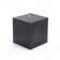 3 x 3 Inch Black Square Pillar Candles (12pcs/Case) Bulk