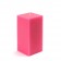 3 x 6 Inch Hot Pink Square Pillar Candle  (12pcs/Case) Bulk