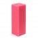 3 x 9 Inch Hot Pink Square Pillar Candle