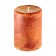 3 Inch x 4 Inch Rain Lissed Oak Leaf Brown Scented Pillar Candle