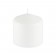 3Pack 3 Inchx 3 Inch White Pressed and Over-Dipped Pillar Candles (12pcs/Case)