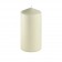 3Pack 3 Inchx 6 Inch Ivory Pressed and Over-Dipped Pillar Candles (12pcs/Case)