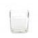 White Citronella Square Glass Votive Candles (12pc/Box)