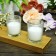 White Round Glass Votive Candles (96pcs/Case) Bulk