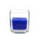 Blue Square Glass Votive Candles (96pcs/Case) Bulk