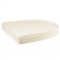 3pc Santa Maria Honey Rocker Wicker Chair Set - Ivory Cushions