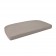 Light Grey Loveseat Chair Olefin Cushion